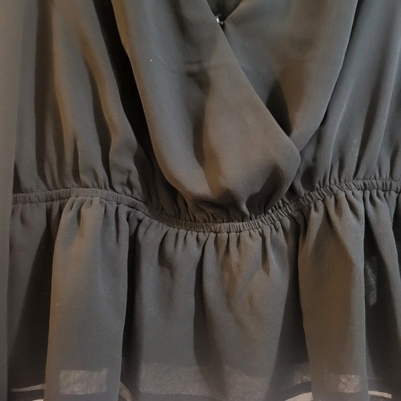 Express Black Blouse Y2K - Picture 3 of 10